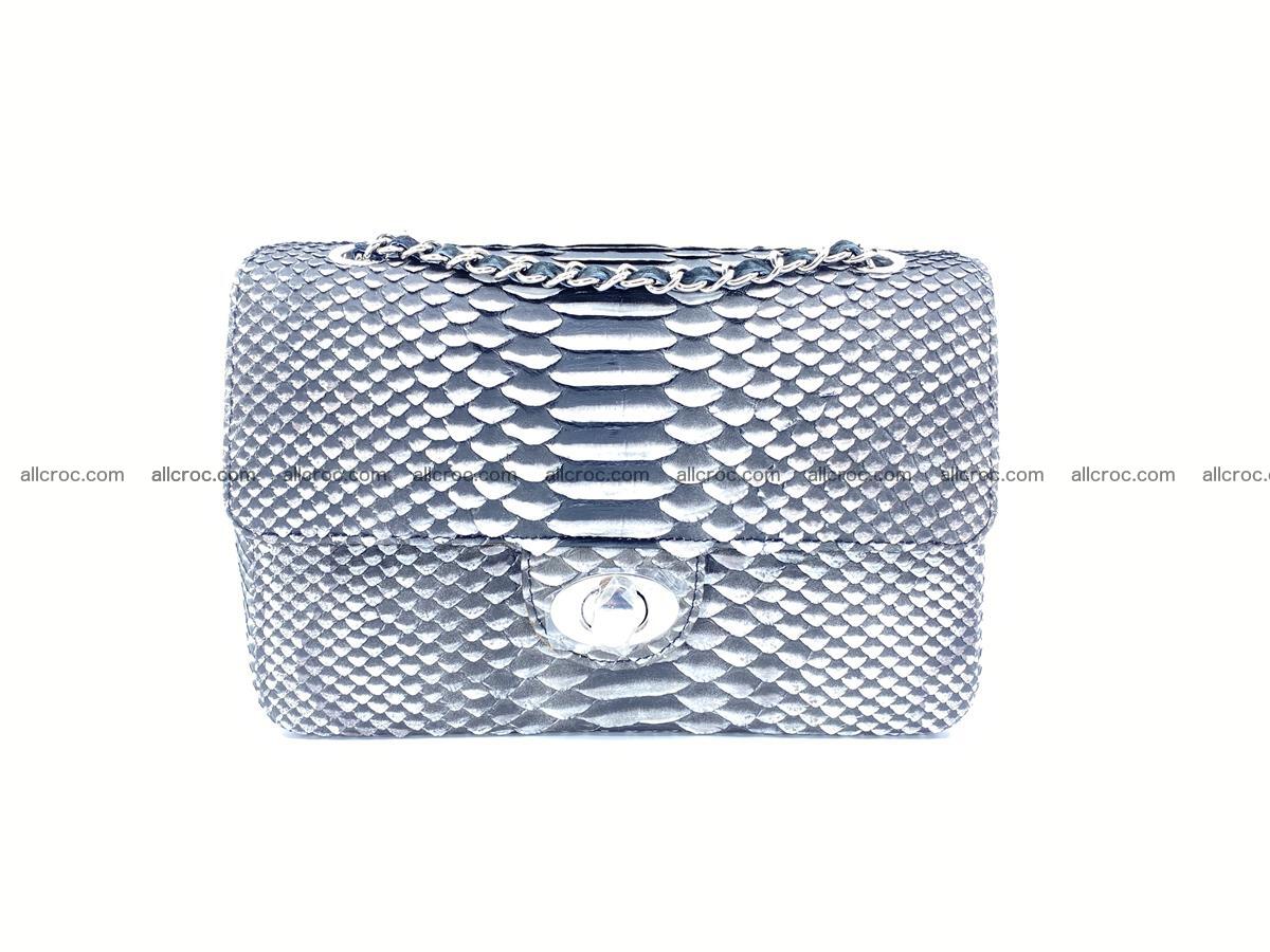 Python snakeskin shoulder bag 1069 Foto 0