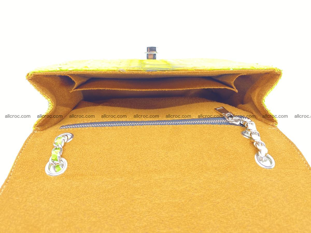 Python snakeskin shoulder bag 1071 Foto 13