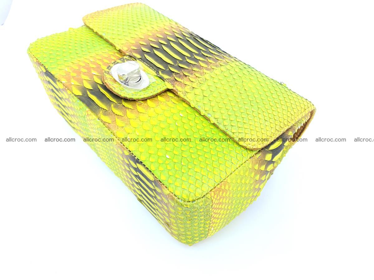 Python snakeskin shoulder bag 1071 Foto 6