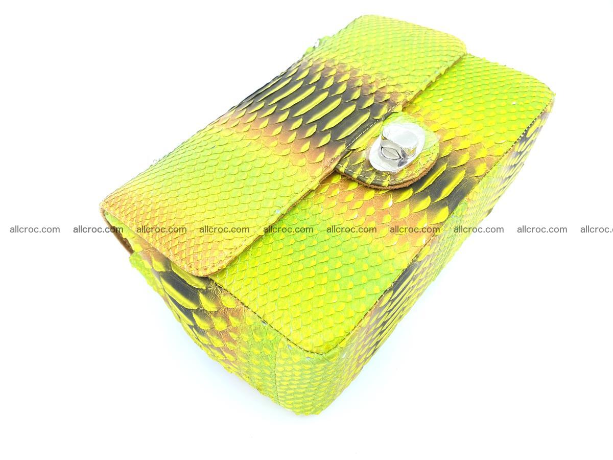 Python snakeskin shoulder bag 1071 Foto 7