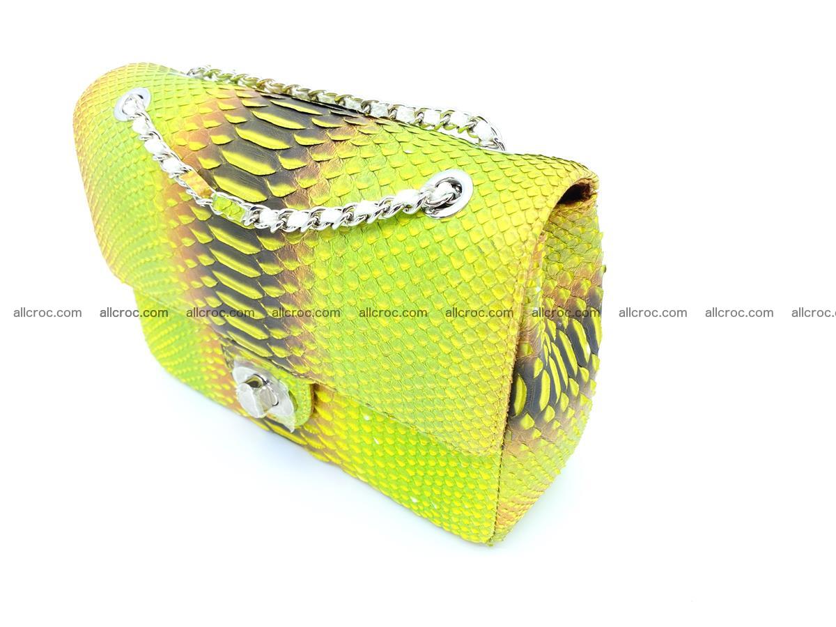 Python snakeskin shoulder bag 1071 Foto 3