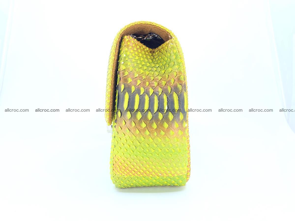 Python snakeskin shoulder bag 1071 Foto 11