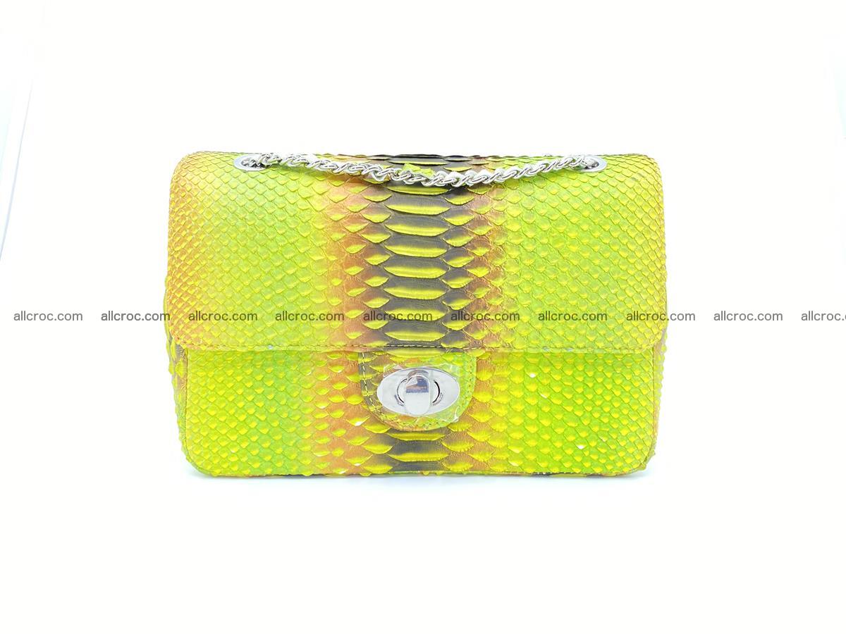 Python snakeskin shoulder bag 1071 Foto 0