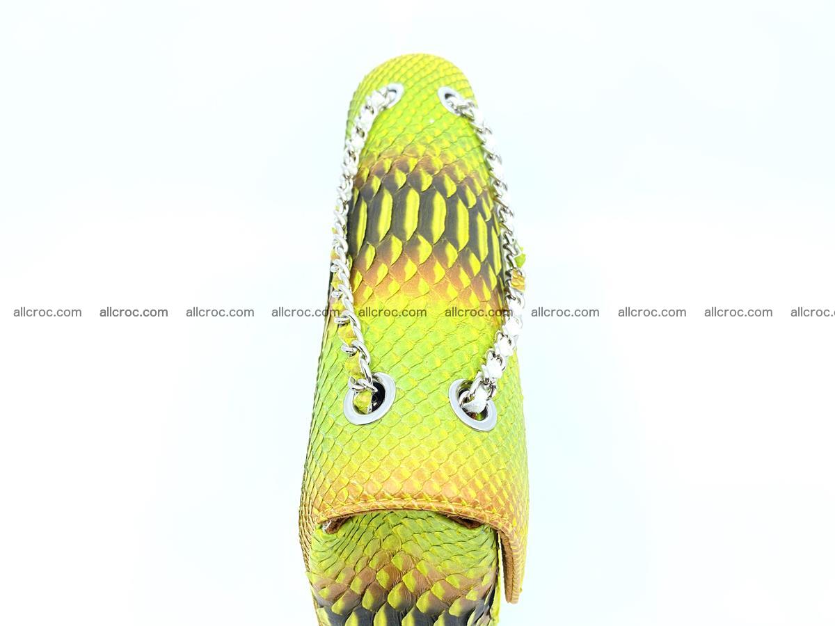 Python snakeskin shoulder bag 1071 Foto 9