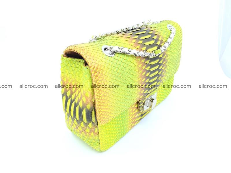 Python snakeskin shoulder bag 1071