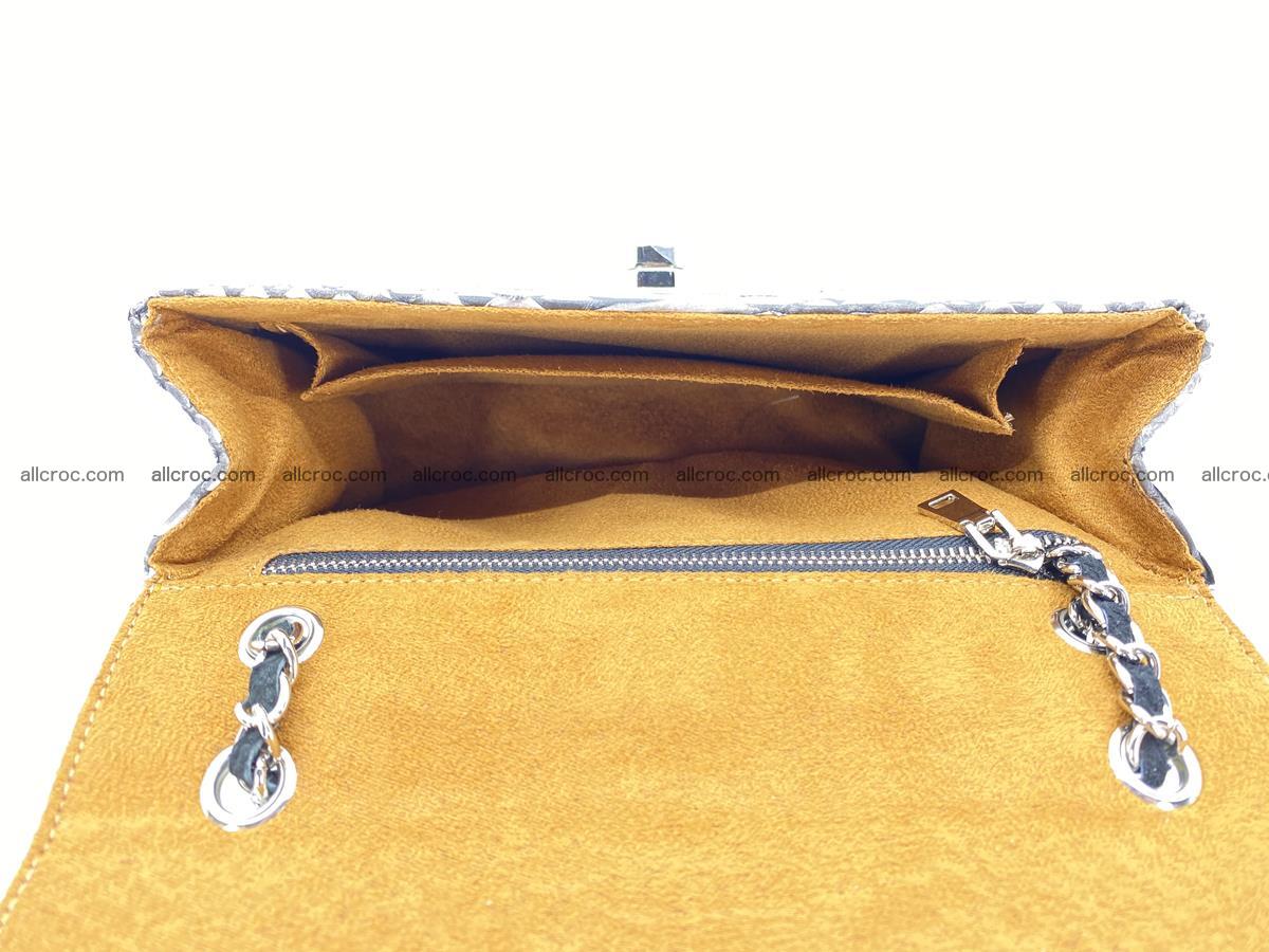 Python snakeskin shoulder bag 1070 Foto 15
