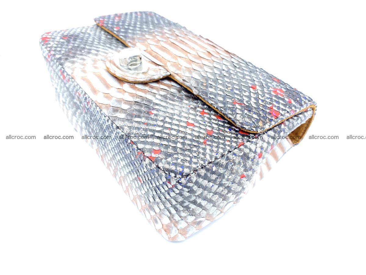 Python snakeskin shoulder bag 1070 Foto 11