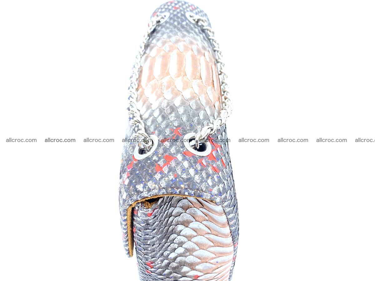 Python snakeskin shoulder bag 1070 Foto 6