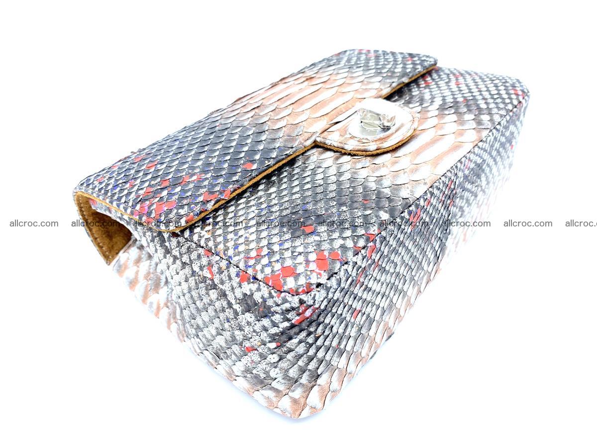 Python snakeskin shoulder bag 1070 Foto 10