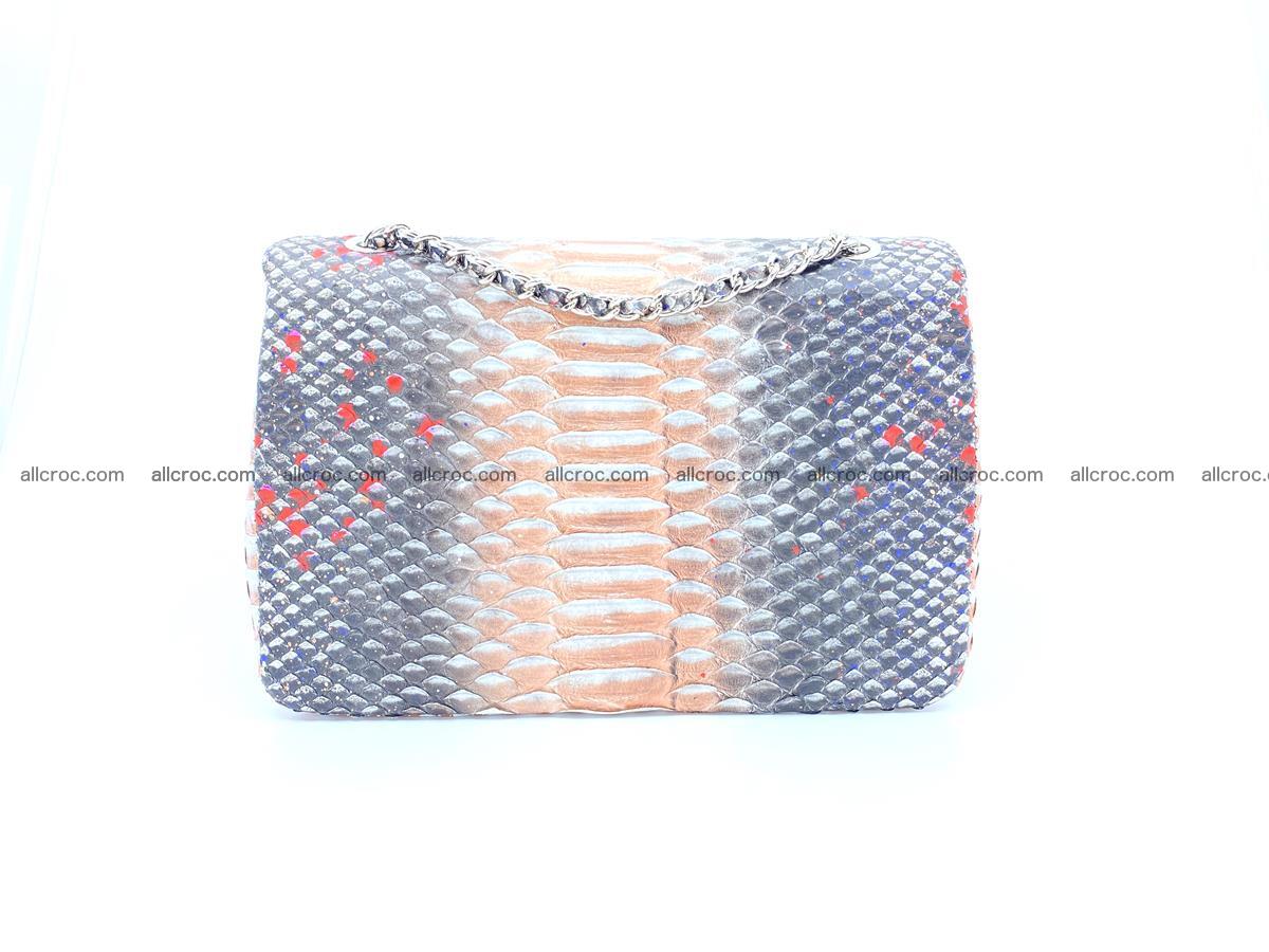 Python snakeskin shoulder bag 1070 Foto 1