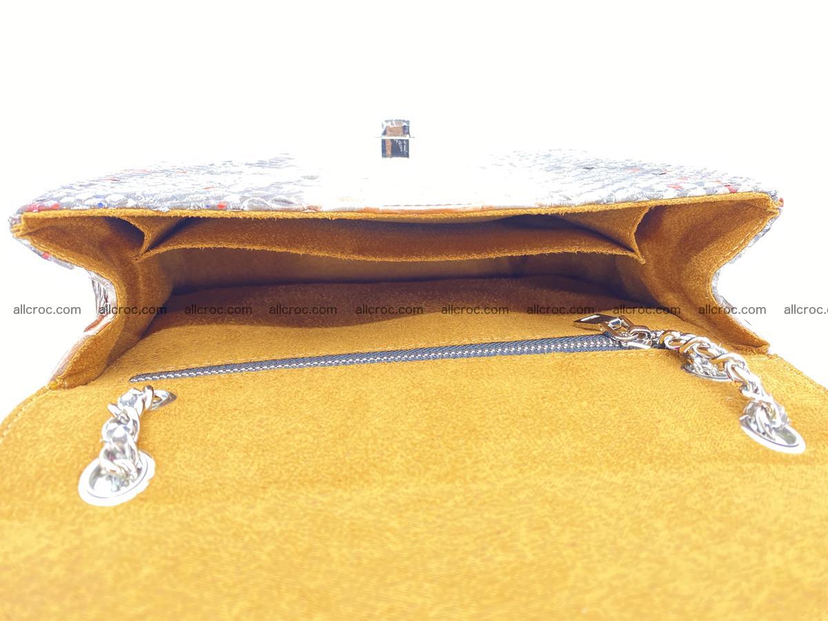 Python snakeskin shoulder bag 1070 Foto 14