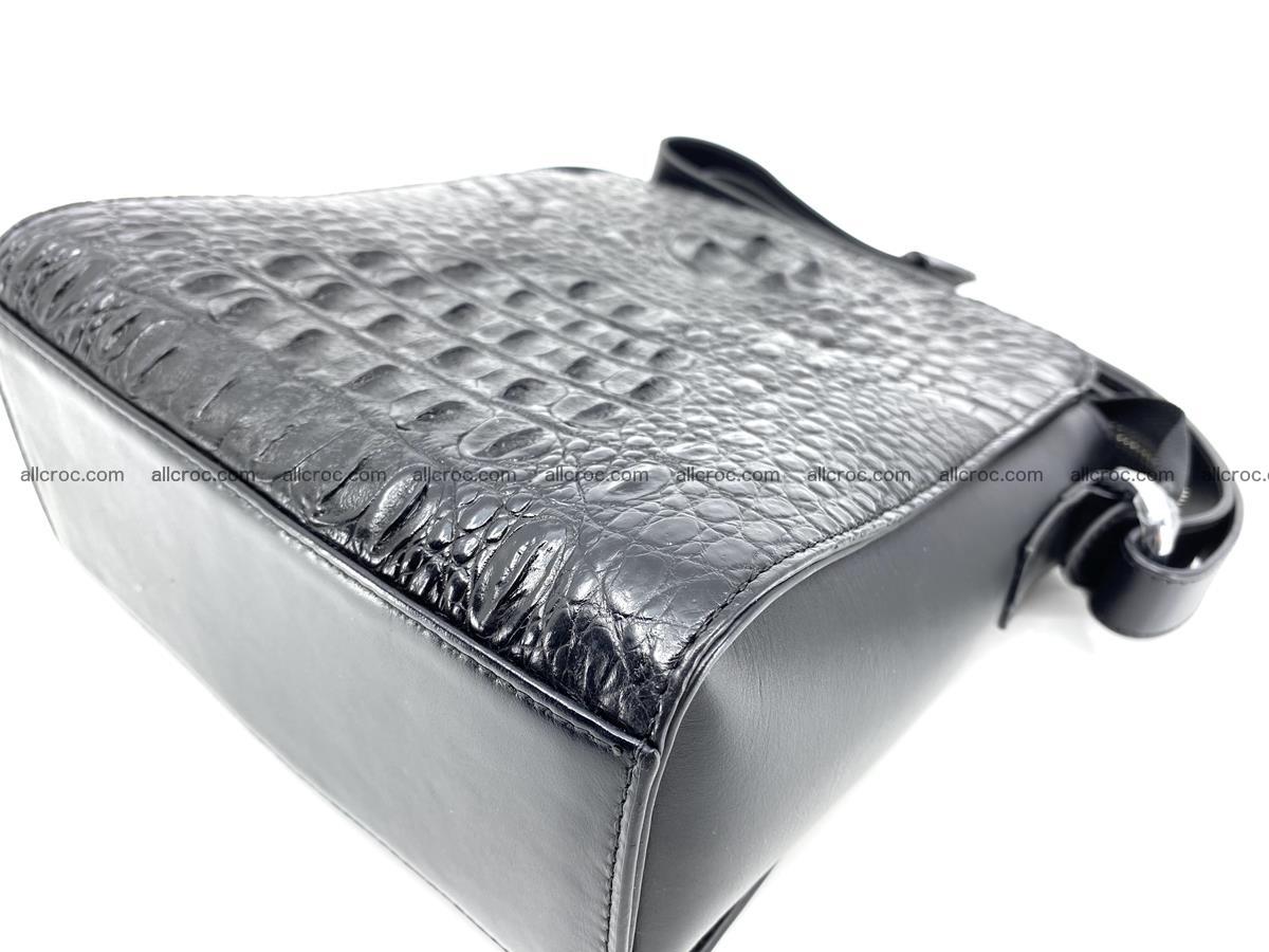 Siamese crocodile leather shoulder bag 899 Foto 8