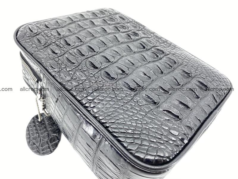 Siamese crocodile skin shoulder bag for men 898