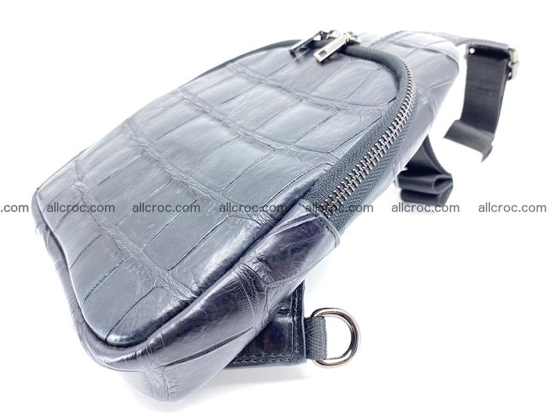 Sling bag from crocodile skin 886