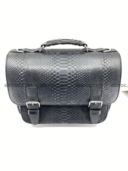 Snake python skin handbag for men 897