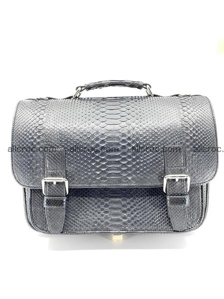 Snake python skin handbag for men 897