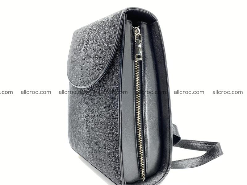 Stingray skin backpack 894