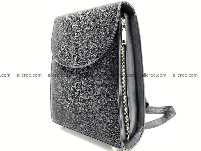 Stingray skin backpack 894