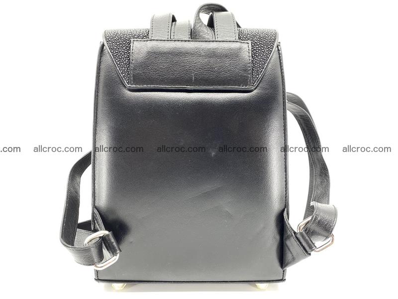 Stingray skin backpack 894