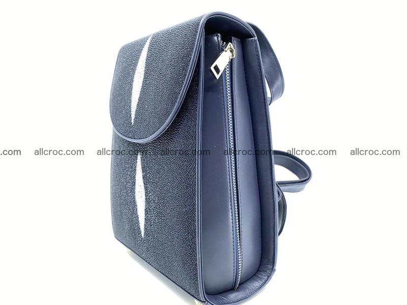 Stingray skin backpack 896