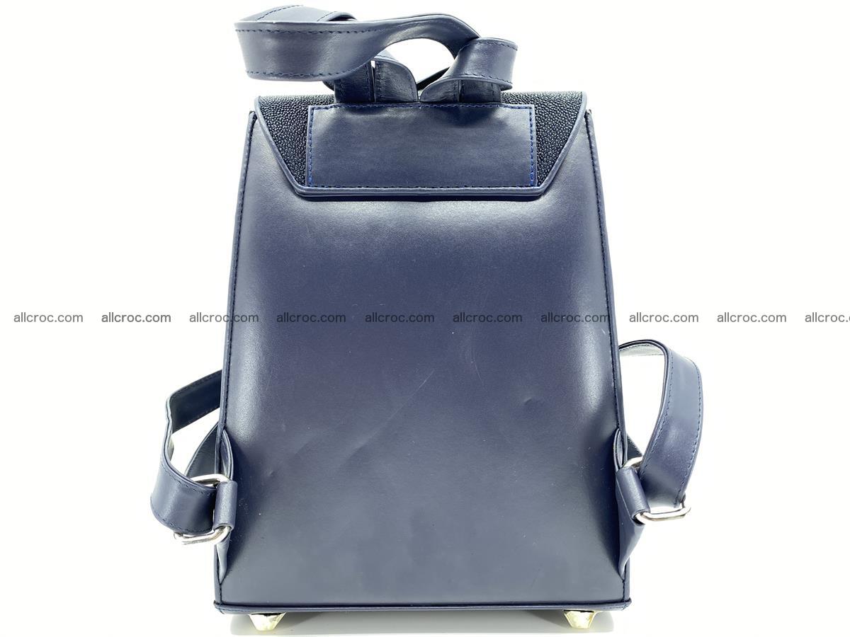 Stingray skin backpack 896 Foto 8