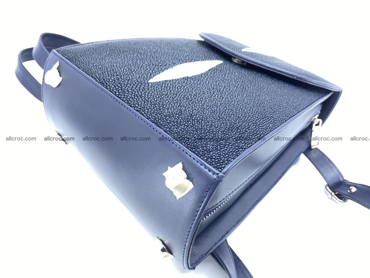Stingray skin backpack 896 Foto 10