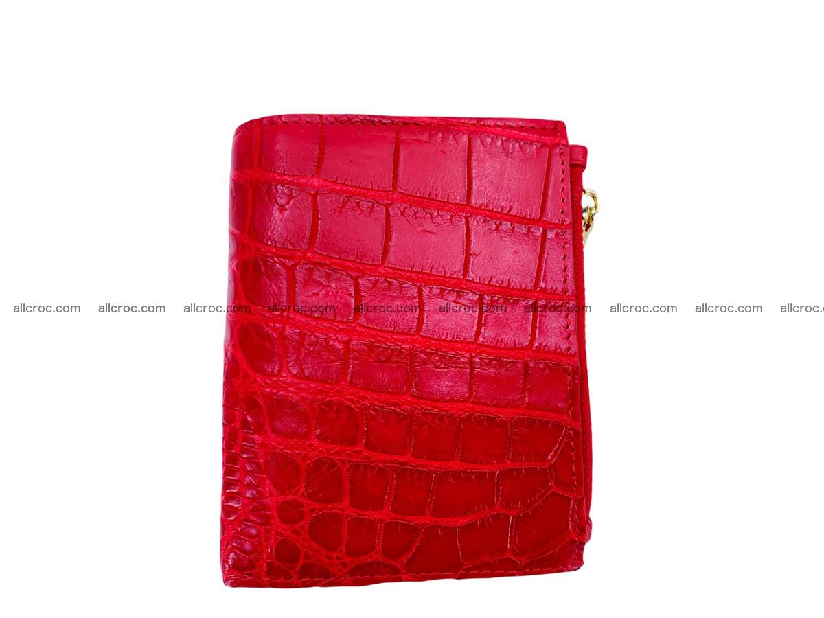 Vertical crocodile skin wallet 1715 Foto 4