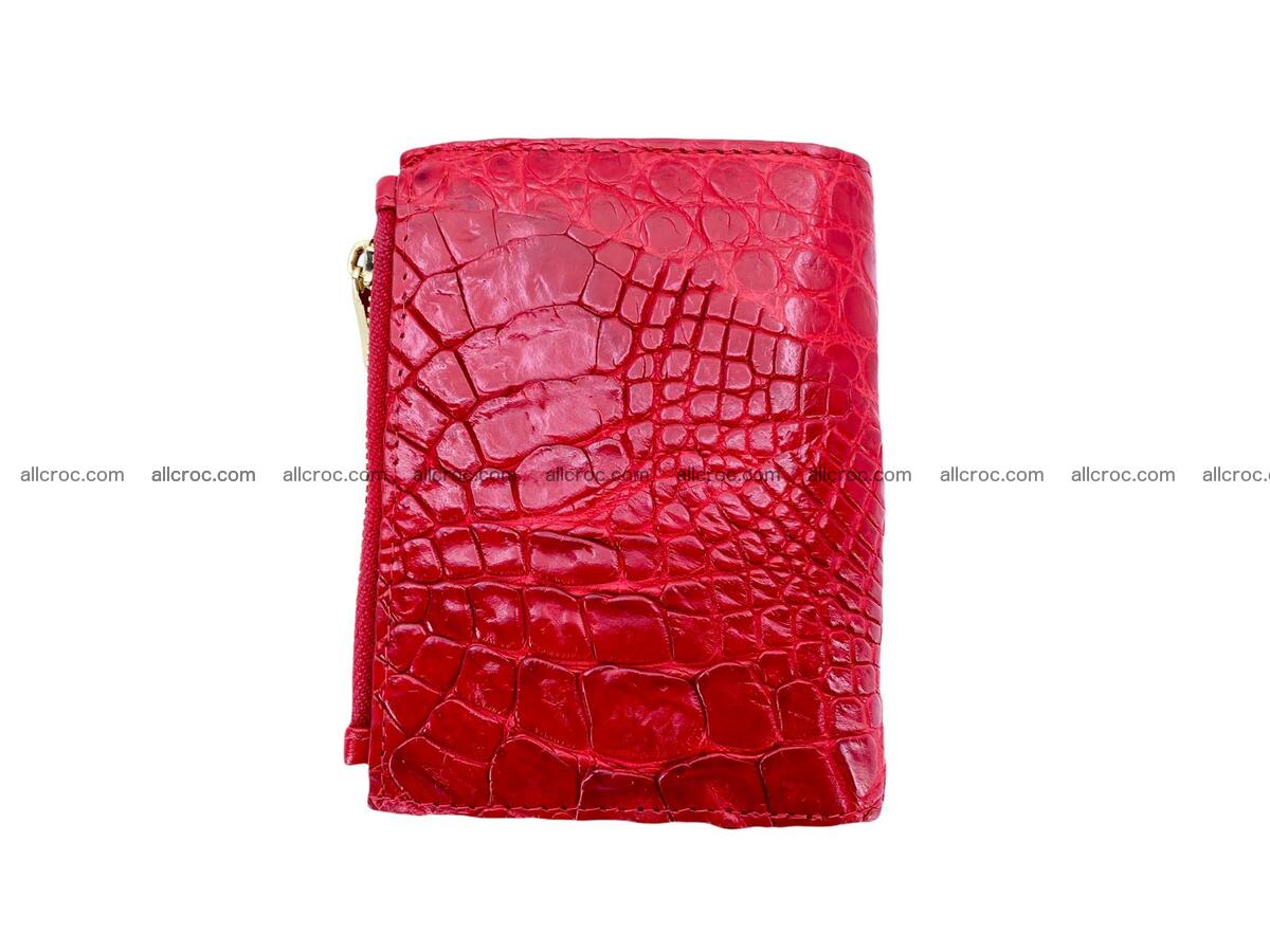 Vertical crocodile skin wallet 1715 Foto 5