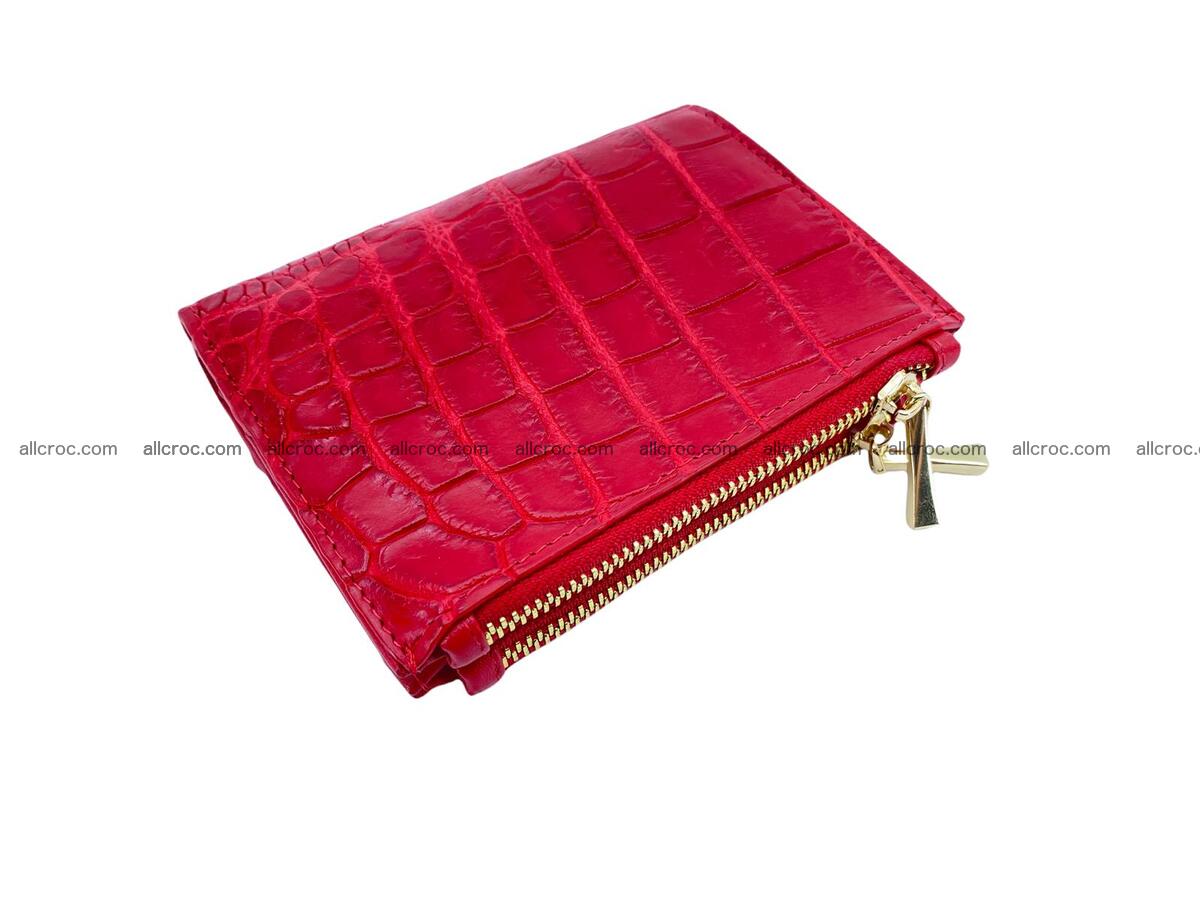 Vertical crocodile skin wallet 1715 Foto 1
