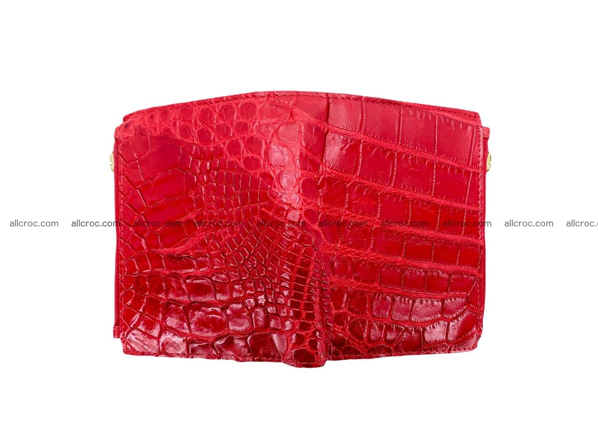 Vertical crocodile skin wallet 1715 Foto 7