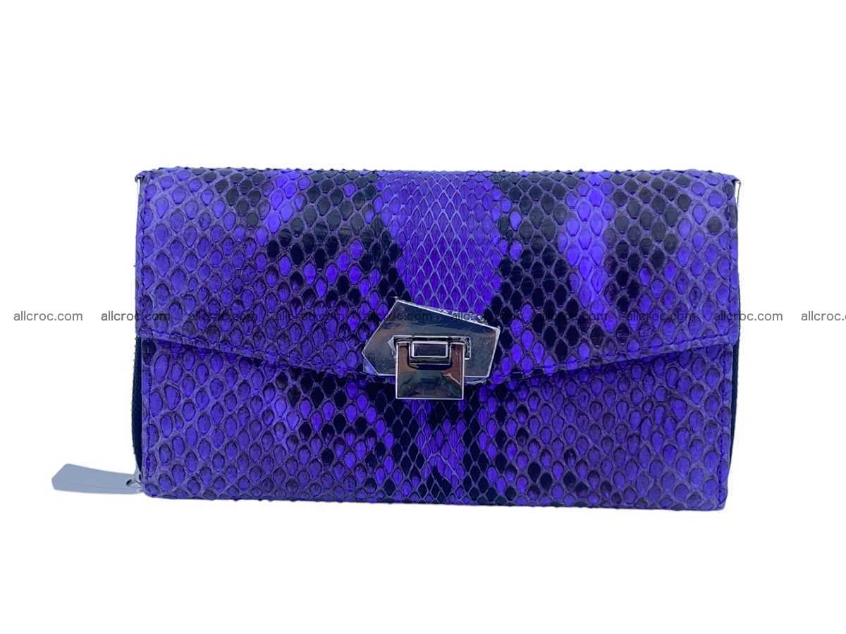 Women clutch python leather 2606 Foto 0