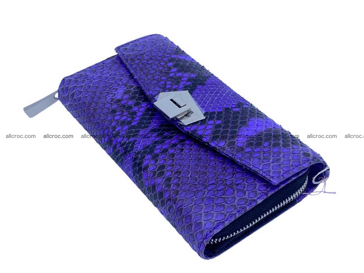 Women clutch python leather 2606 Foto 2