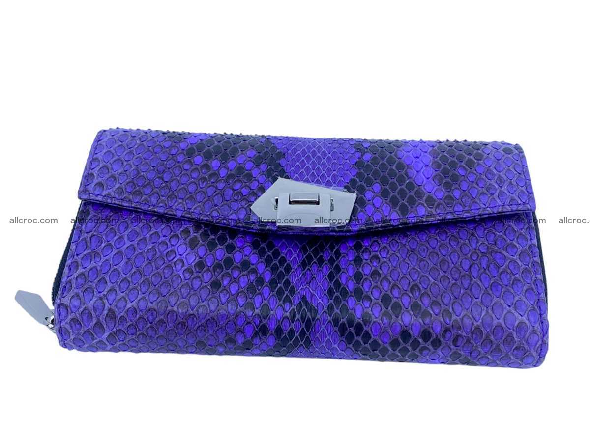 Women clutch python leather 2606 Foto 3
