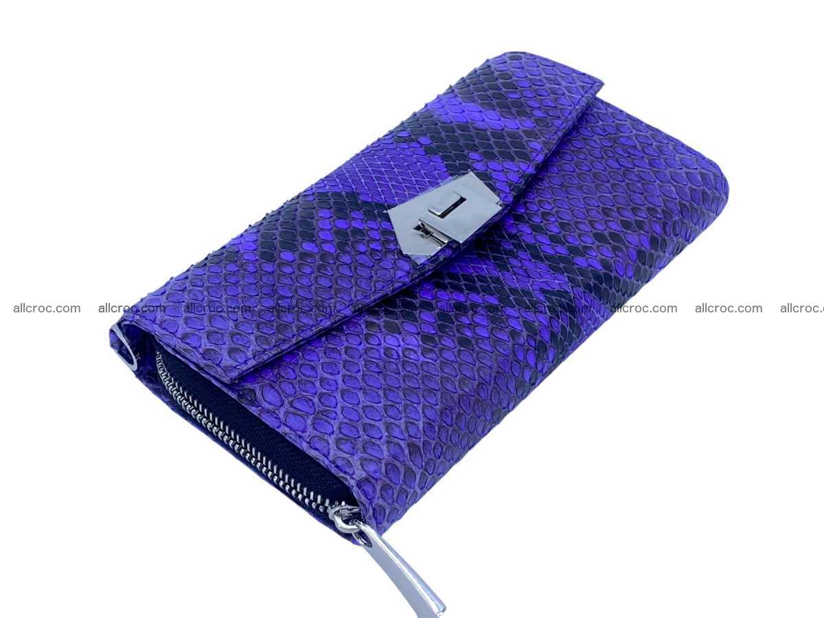 Women clutch python leather 2606 Foto 4
