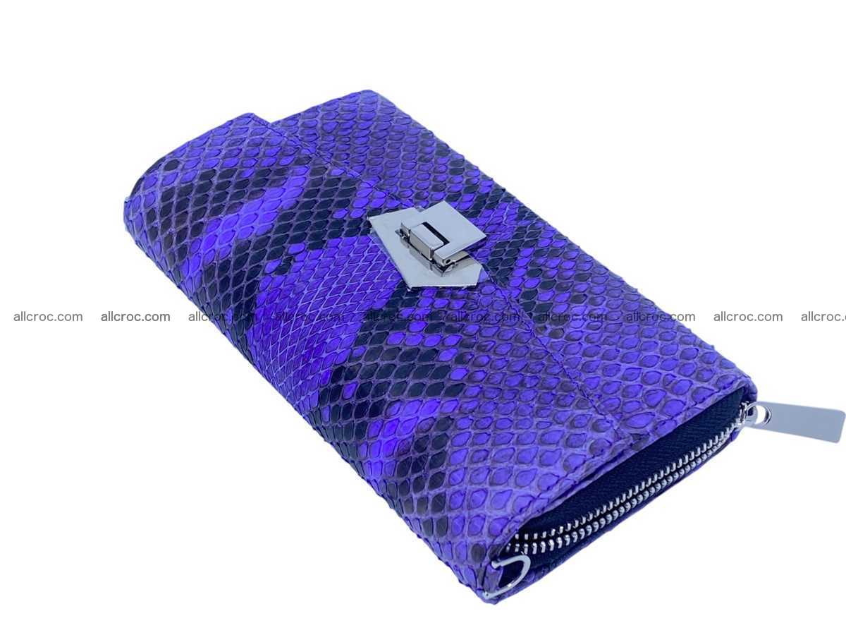 Women clutch python leather 2606 Foto 5