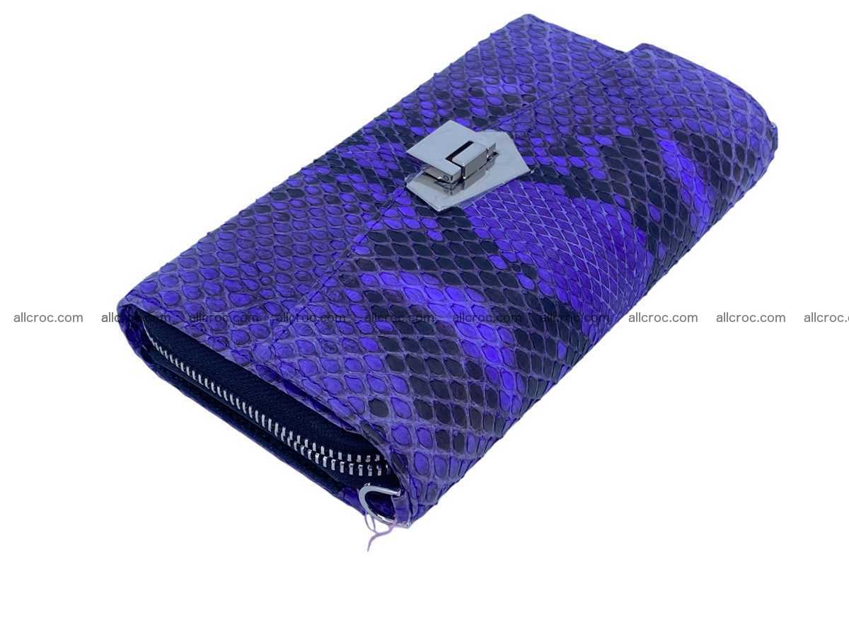 Women clutch python leather 2606 Foto 6