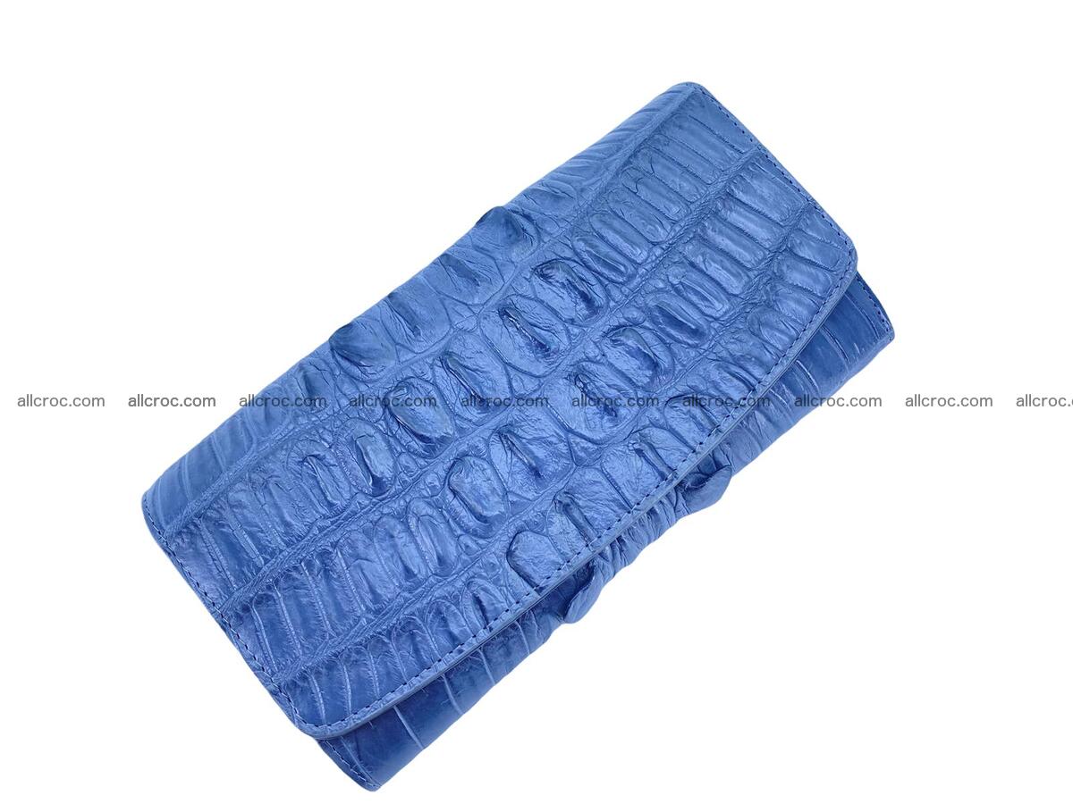 Women crocodile skin long wallet 2172 Foto 0