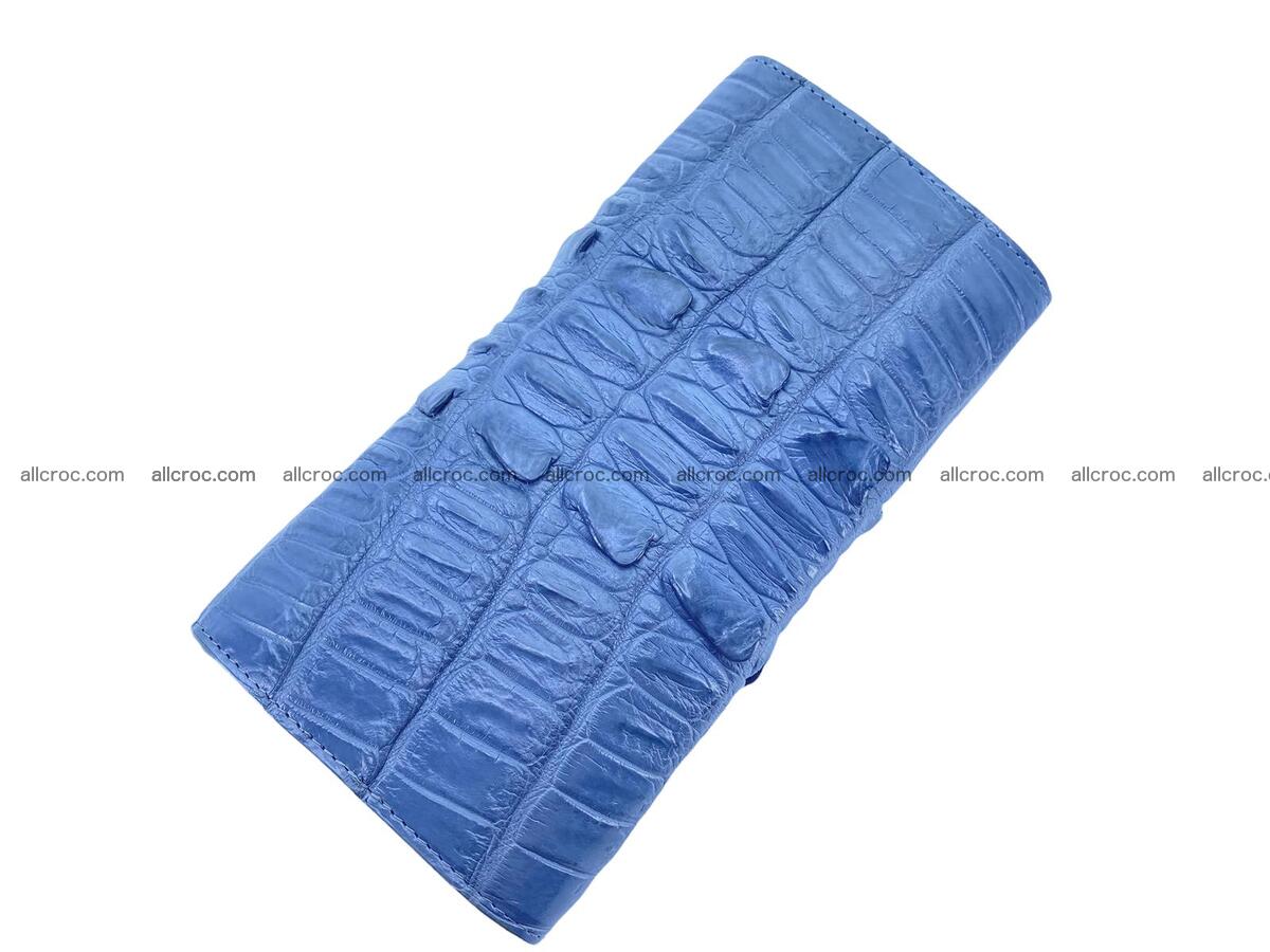 Women crocodile skin long wallet 2172 Foto 1