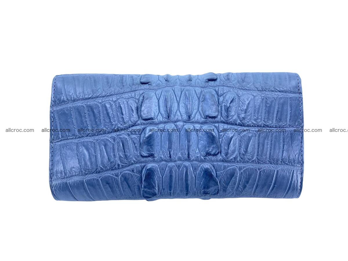 Women crocodile skin long wallet 2172 Foto 5