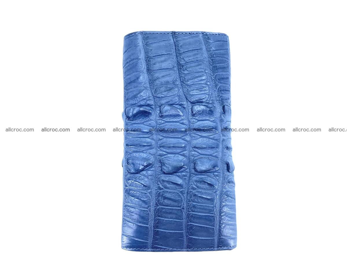 Women crocodile skin long wallet 2172 Foto 3