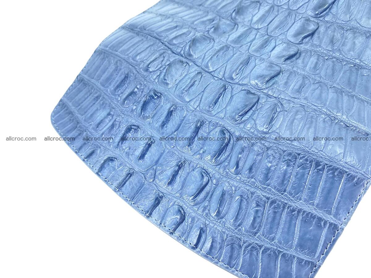 Women crocodile skin long wallet 2172 Foto 8