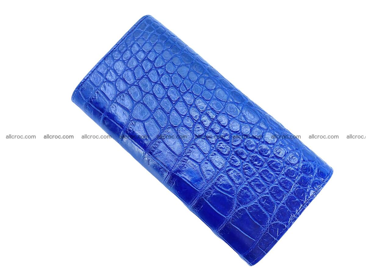 Women crocodile skin long wallet 2156 Foto 1