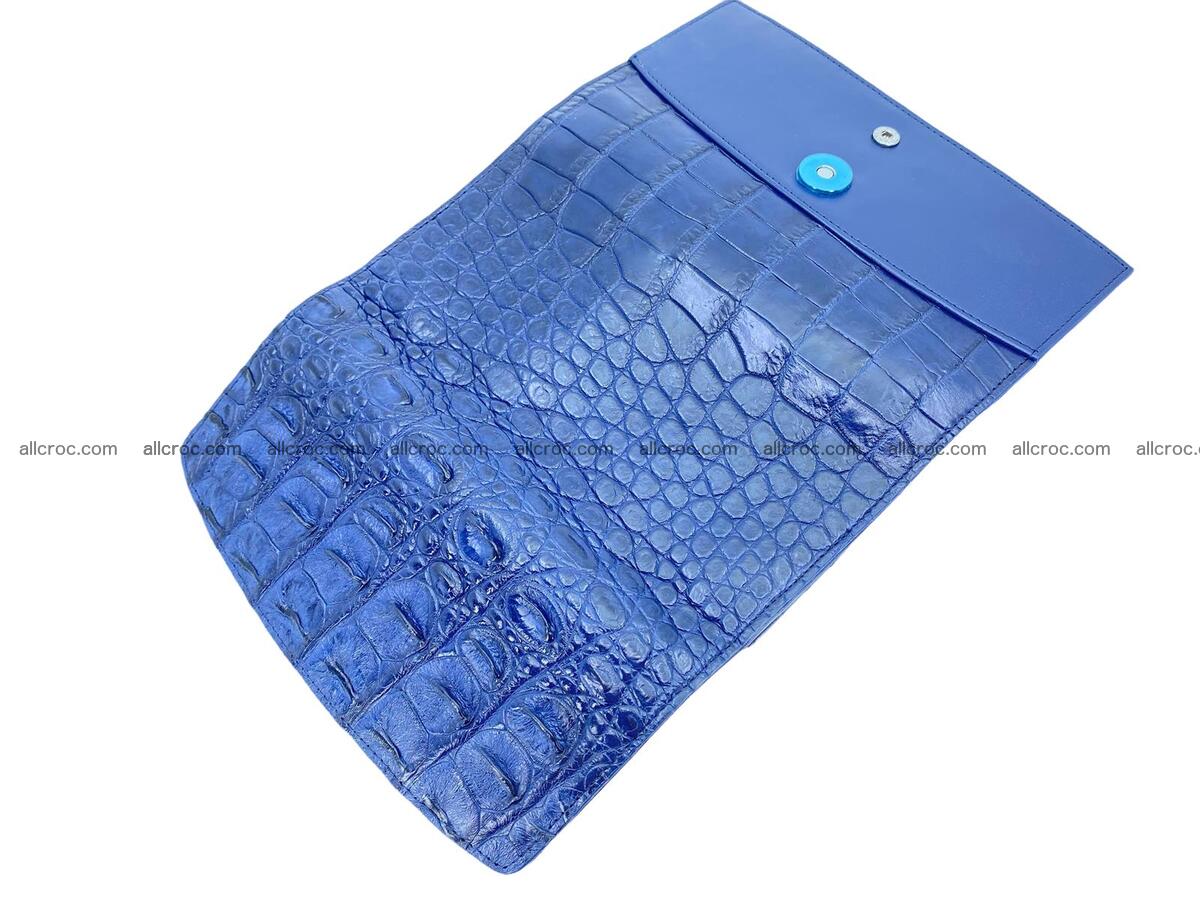 Women crocodile skin long wallet 2156 Foto 7
