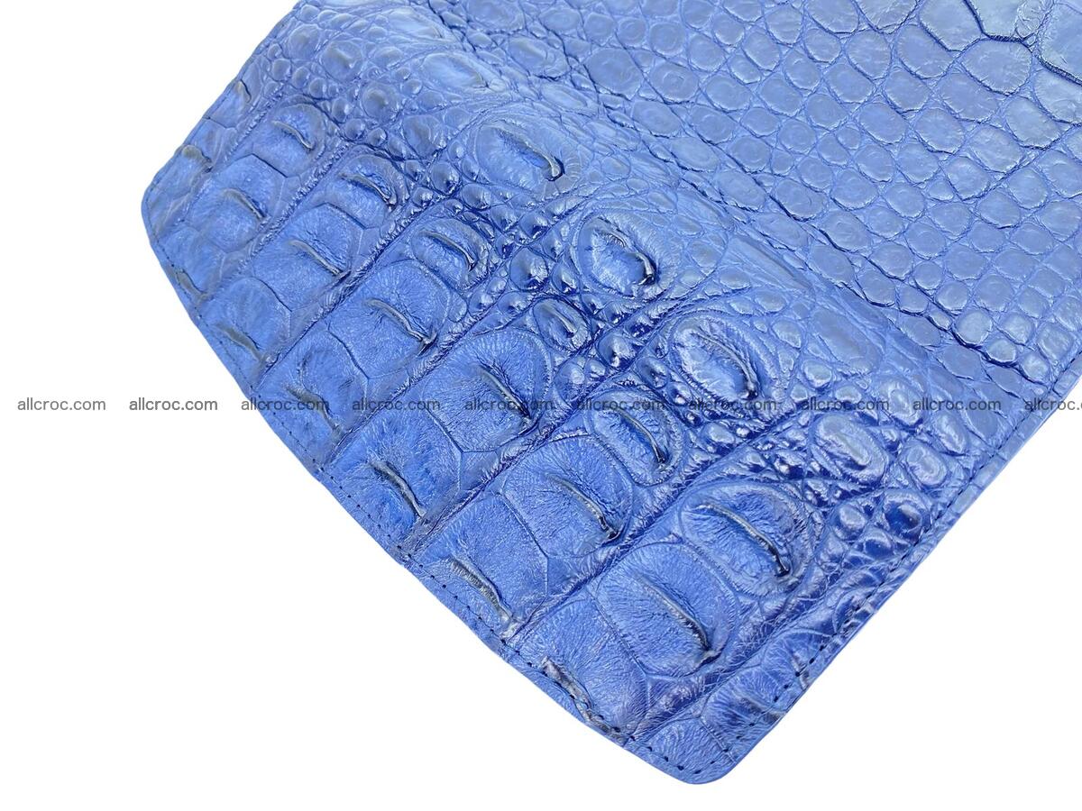 Women crocodile skin long wallet 2156 Foto 8