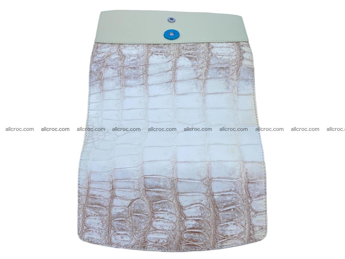 Women crocodile skin long wallet 2140 Foto 6