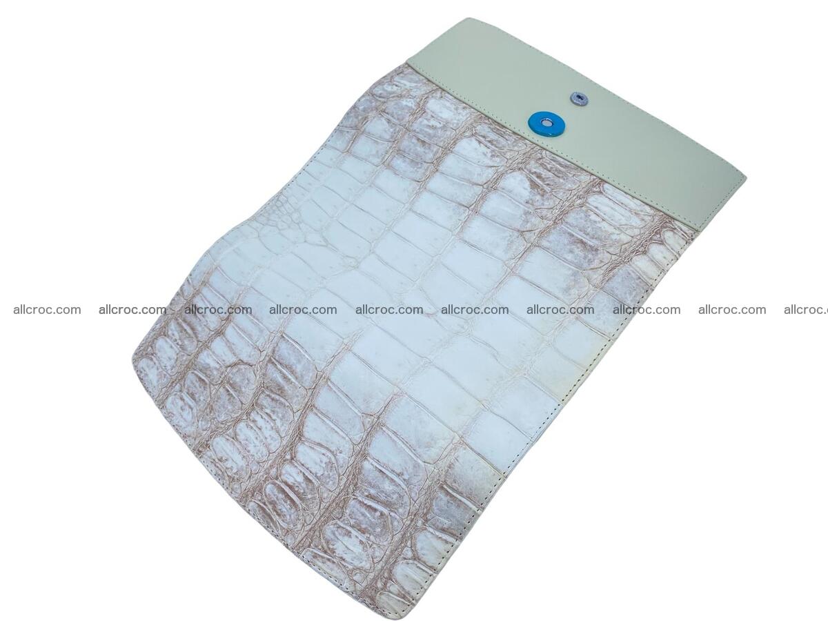 Women crocodile skin long wallet 2140 Foto 7