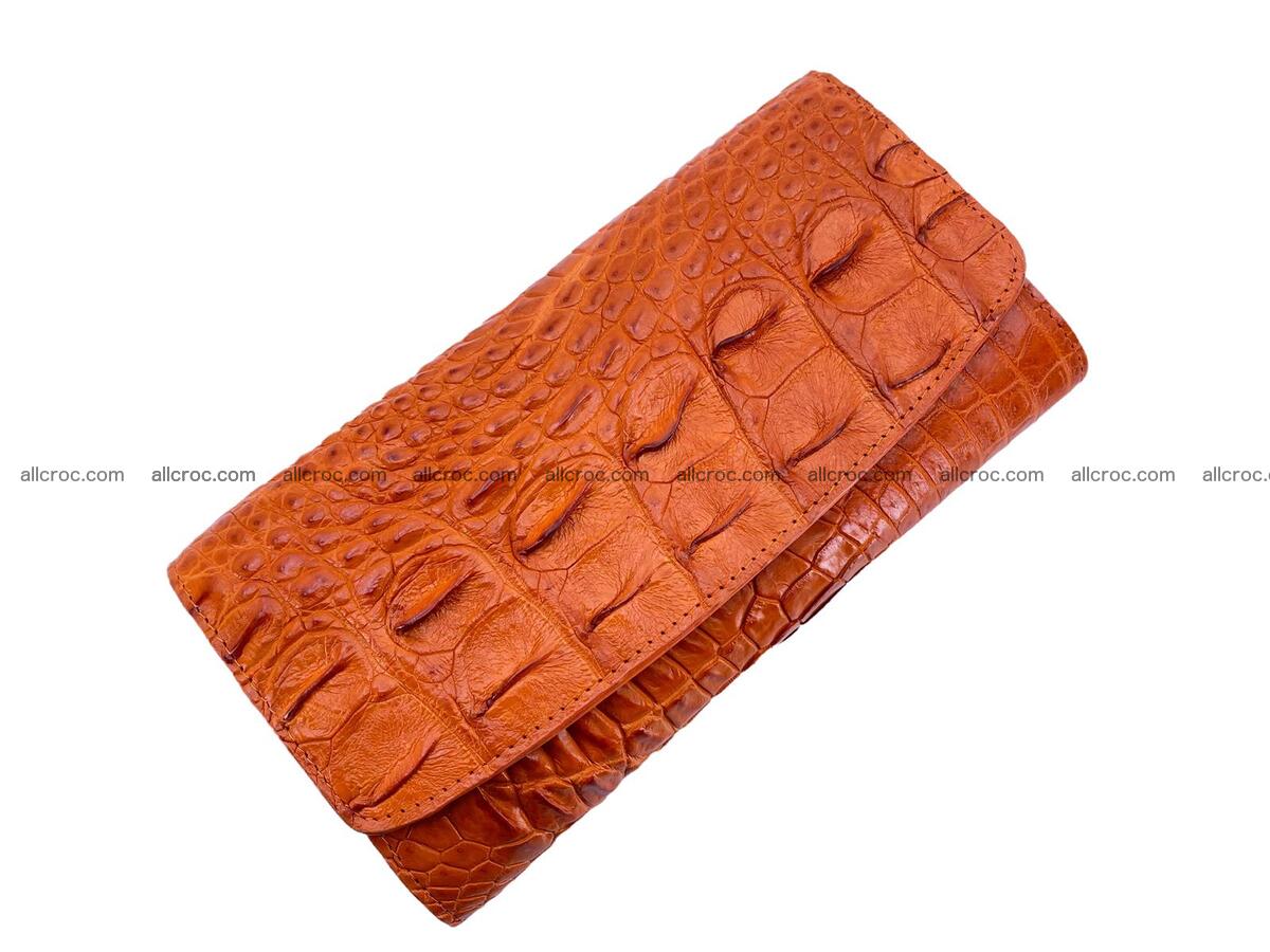 Women crocodile skin long wallet 2167 Foto 0