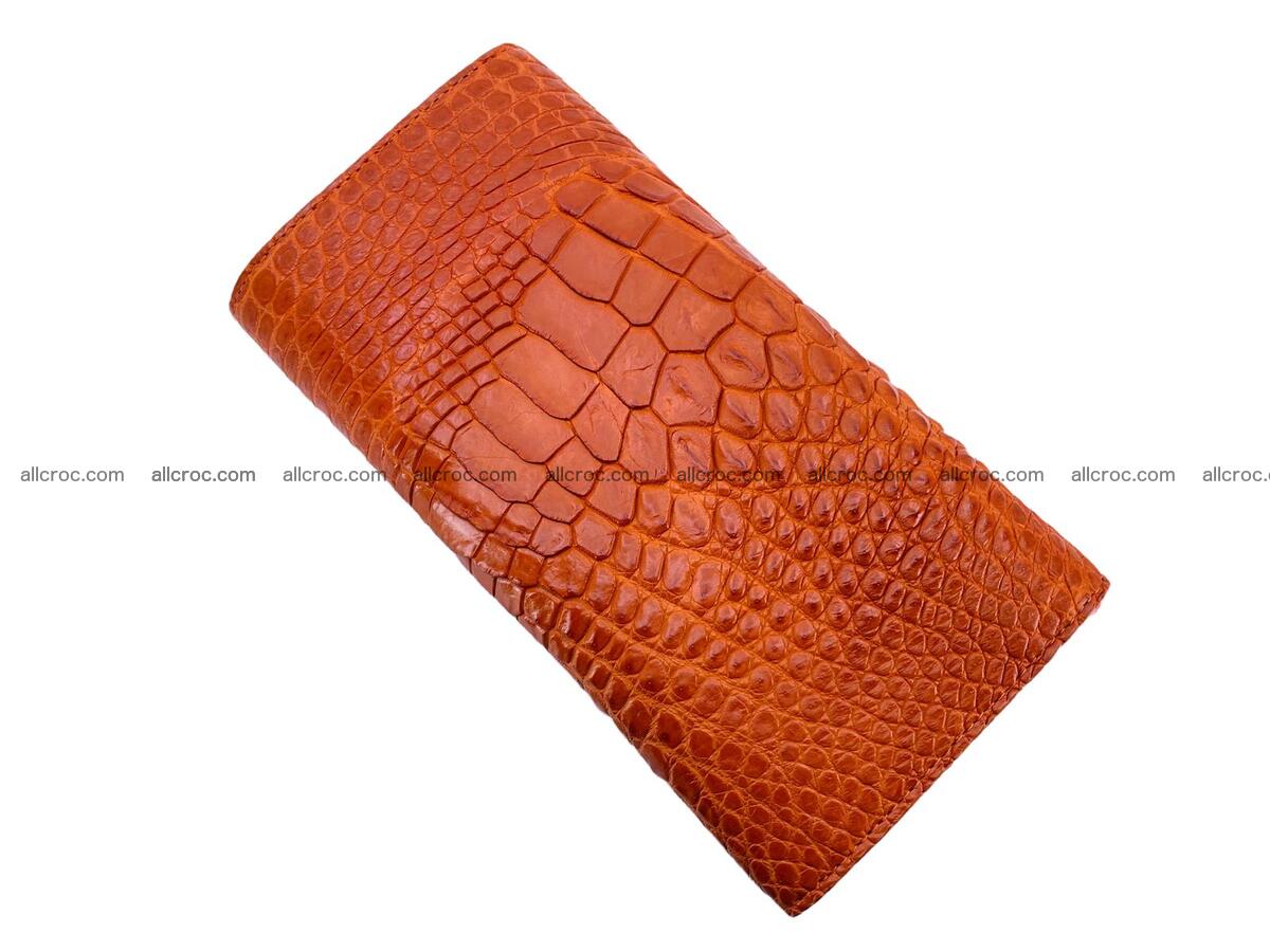 Women crocodile skin long wallet 2167 Foto 1