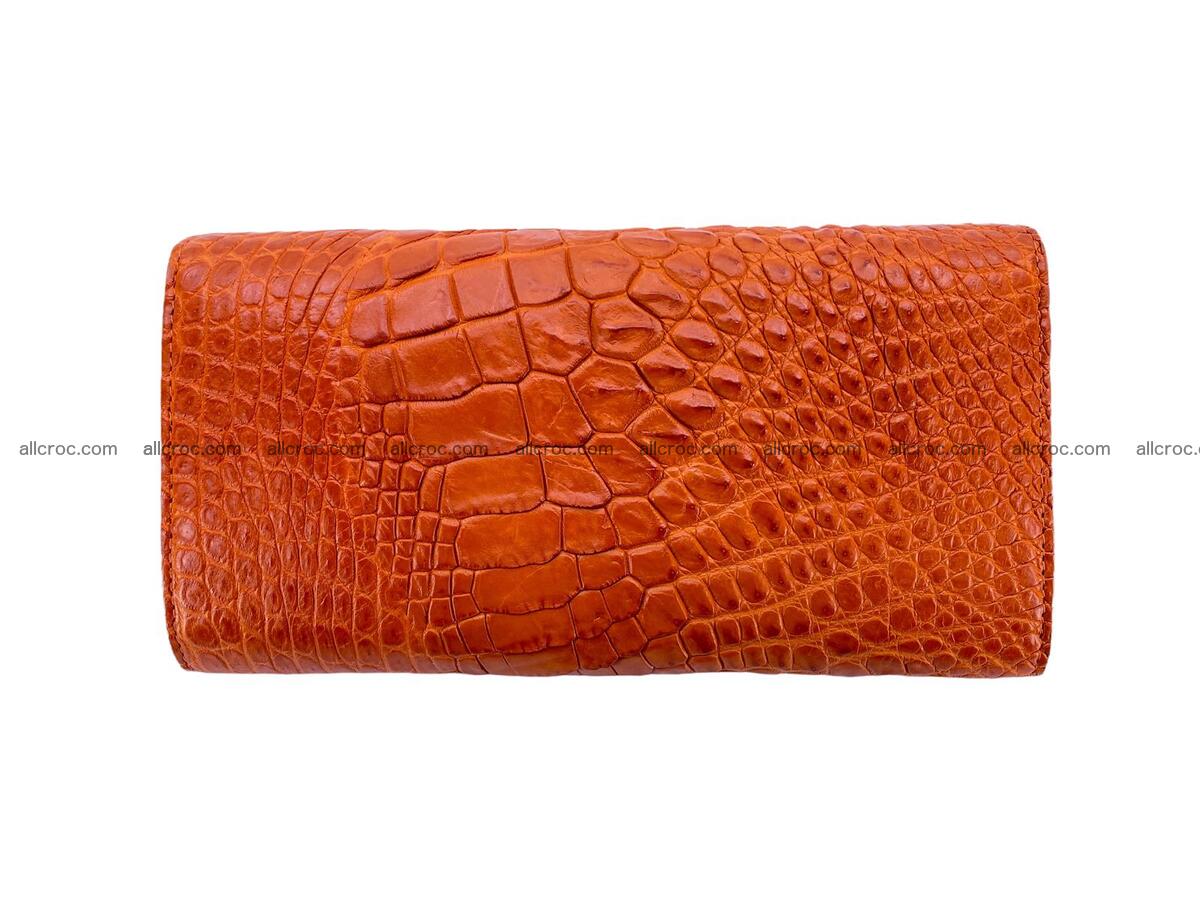 Women crocodile skin long wallet 2167 Foto 5