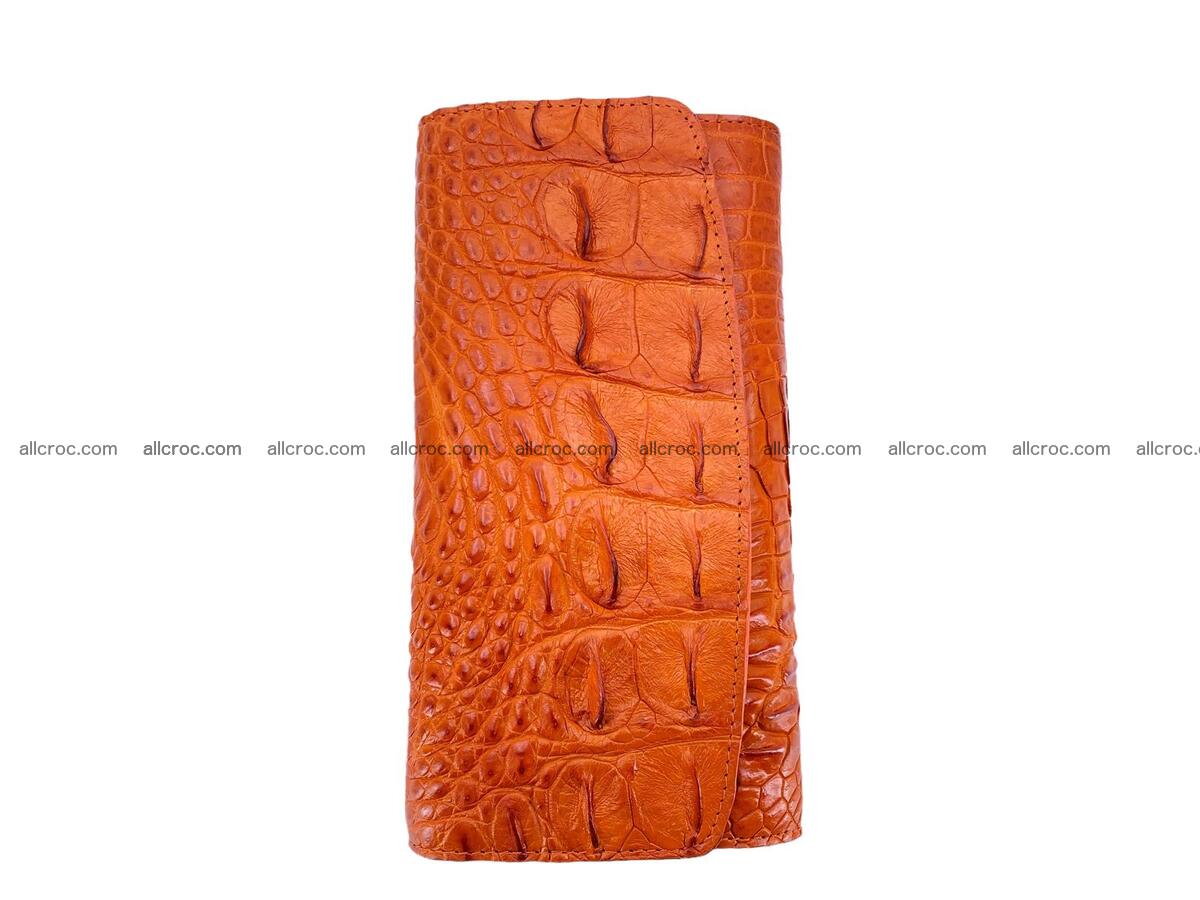 Women crocodile skin long wallet 2167 Foto 2